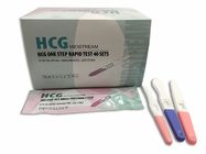 HCG Urine Rapid Diagnostic Test Kit Untuk Kehamilan Pemasaran OTC Mudah Digunakan