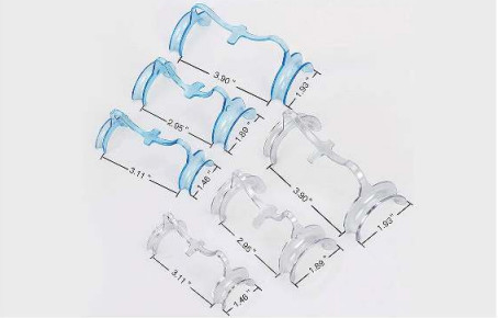 C-Shape Teeth Retractor Autoclavable Whitening Dental Cheek Retractor Clear