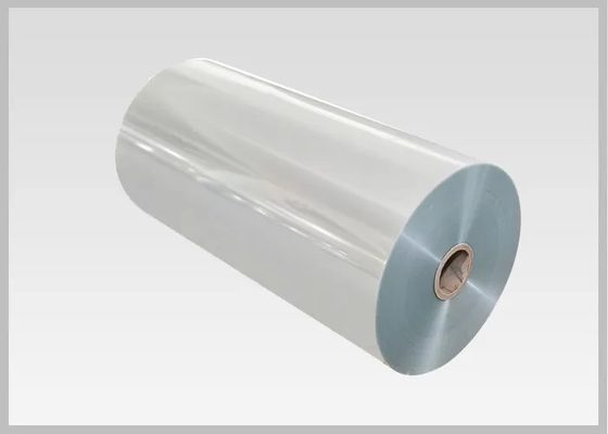 POF Shrink Film Transparent Moisture Proof Soft 45cm Lebar X 1335 Meter Lipat PETG Film