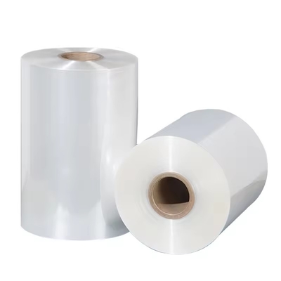 Hot Blown Tubular / Sleeve PVC Heat Shrink Packaging Film Untuk Label