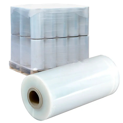 Laminating Roll LDPE Stretch Pallet Wrap Film Untuk Mesin Kemasan Kargo