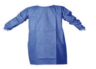 Gown Bedah Rumah Sakit Sekali Pakai Lengan Panjang Mencegah Infeksi Disesuaikan
