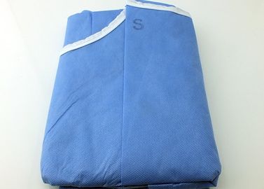 Gaun Bedah Steril Bernapas / Disposable Lab Gowns Bakteri - Tahan