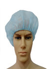 Disposable Head Cap Round Bouffant Medis Kelas Pakai Untuk Rumah Sakit / Klinik
