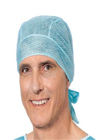 Penutup Kepala Polypropylene Sekali Pakai / Topi Bedah Sekali Pakai Dengan Dasi