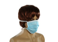 Masker Bedah Sekali Pakai 3 Ply Dengan Dasi Pada Rumah Sakit / Klinik / Pusat Kesehatan Menggunakan