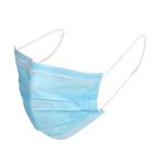 Meltblown Nonwoven Disposable Protection Earloop Masker Wajah 3 Ply