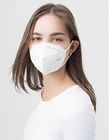 Masker bernapas Lipat FFP2 KN95 Masker Wajah Sekali Pakai Antibakteri