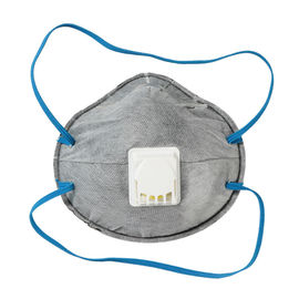 Anti Polusi N95 FFP2 Masker Respirator Non Woven Cup Ramah Kulit Standar