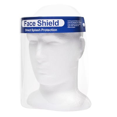 Double Sided Anti Fog PET 32x22cm Clear Face Visor Particles Mencegah Kabut Untuk Medis CE