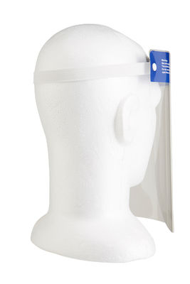 Double Sided Anti Fog PET 32x22cm Clear Face Visor Particles Mencegah Kabut Untuk Medis CE