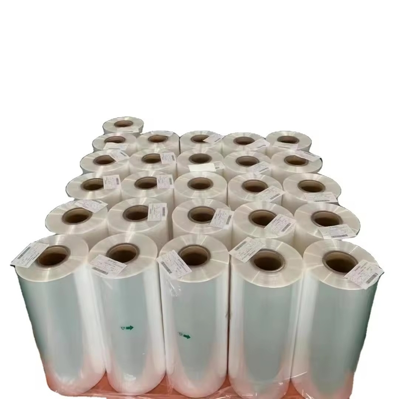 PVC / PETG Clear Neck Shrink Bands Warna Heat Shrink Wrap Heat Seal Film Untuk Botol