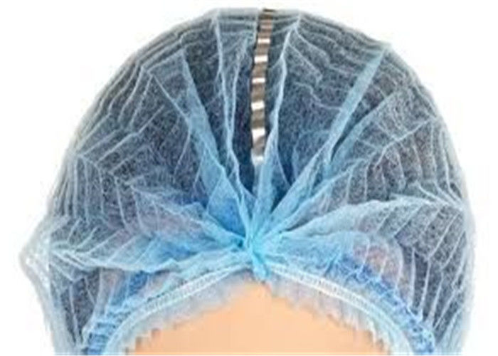 Disposable Disposable Bouffant Caps Bedah, Disposable Hair Cover Non Woven
