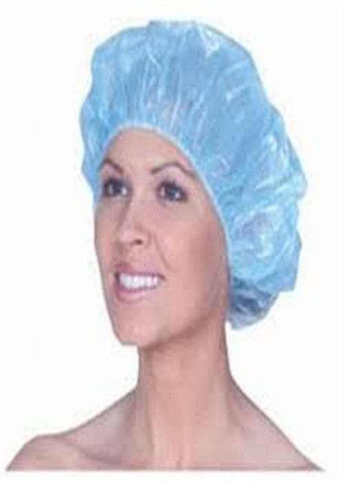 Topi Mandi Sekali Pakai Plastik Bening Dengan Penggunaan Tepi Elastis Hotel / Rumah