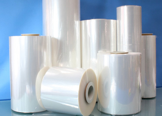 Film Pengeringan Tinggi 55%-75% PETG Untuk Pencetakan Label Film Polyester Matte Lancar