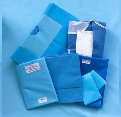 Steril E O Paket bedah sekali pakai Bahan medis Aksesoris yang cocok untuk Rumah Sakit Klinik dan Pusat Bedah